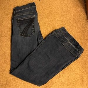 seven for all mankind dojo flare jeans size 24